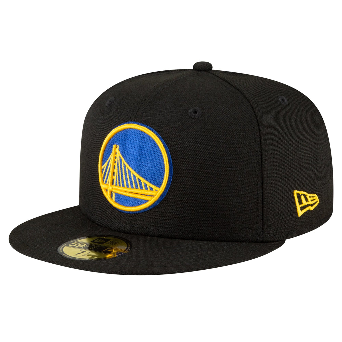 Men's Golden State Warriors New Era Black 59FIFTY Fitted Hat