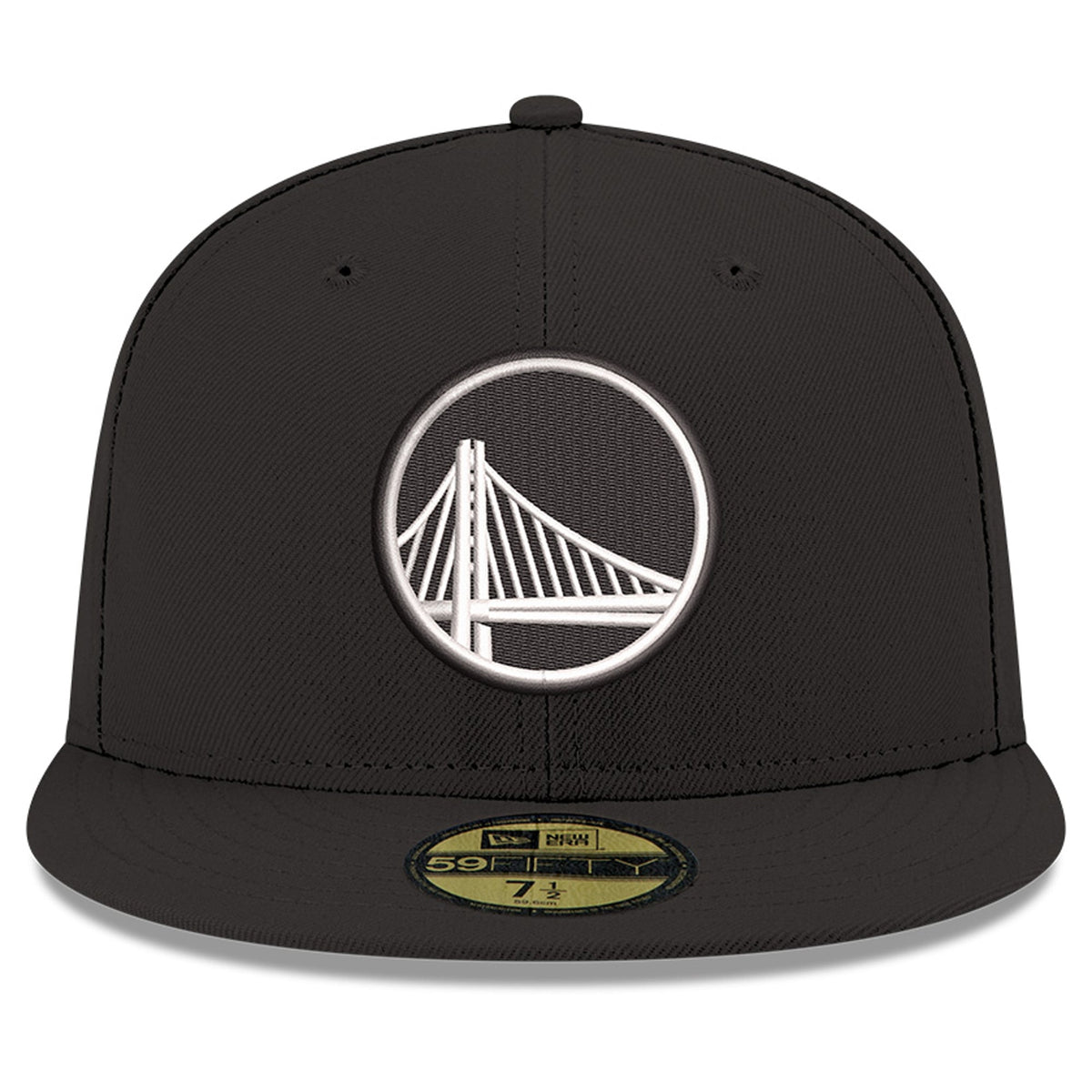 Men's Golden State Warriors New Era Black 59FIFTY Fitted Hat