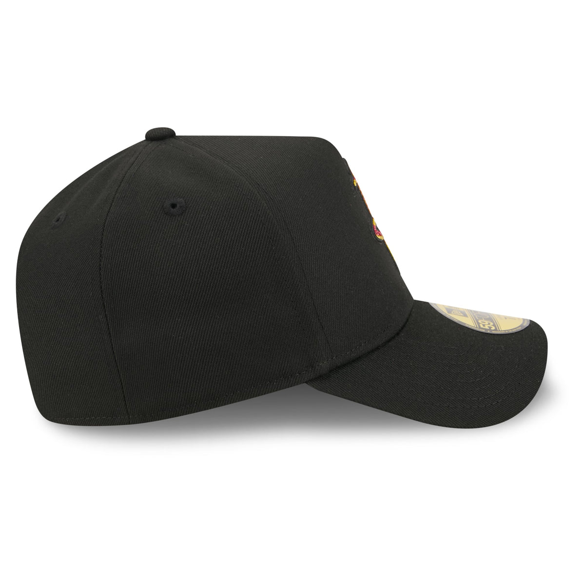 Men's Houston Rockets New Era Black 2026 NBA Draft On-Stage Crystal A-Frame 59FORTY Fitted Hat