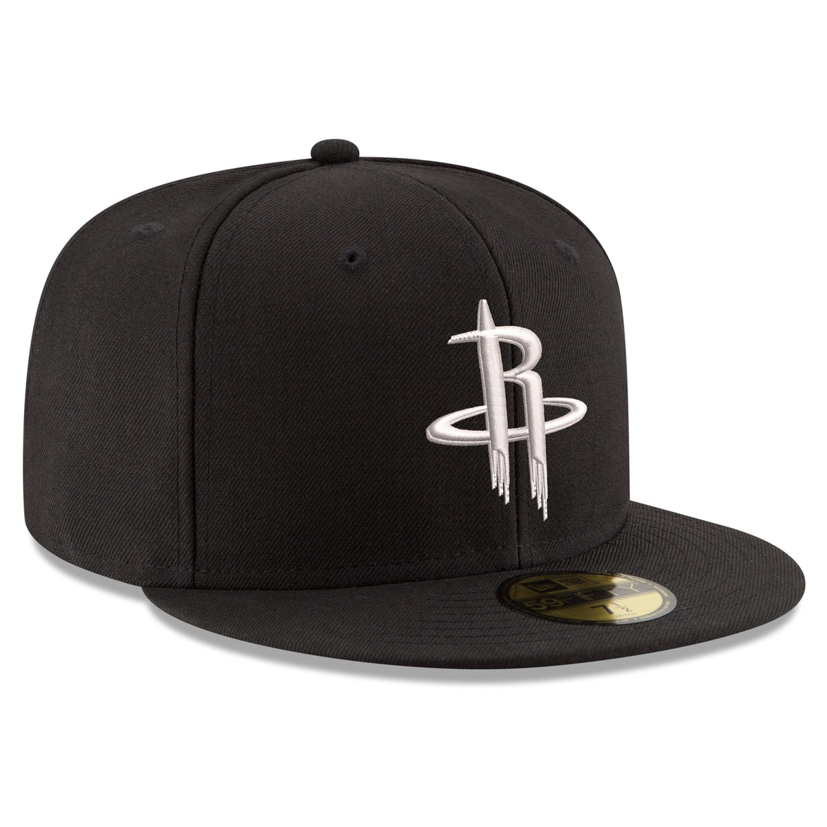 Men's Houston Rockets New Era Black 59FIFTY Fitted Hat