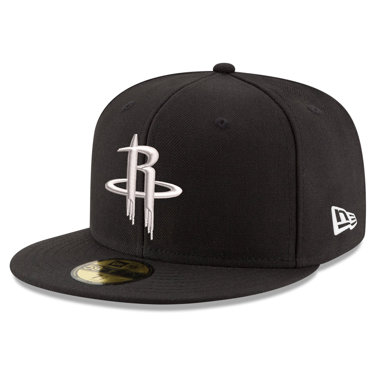 Men's Houston Rockets New Era Black 59FIFTY Fitted Hat