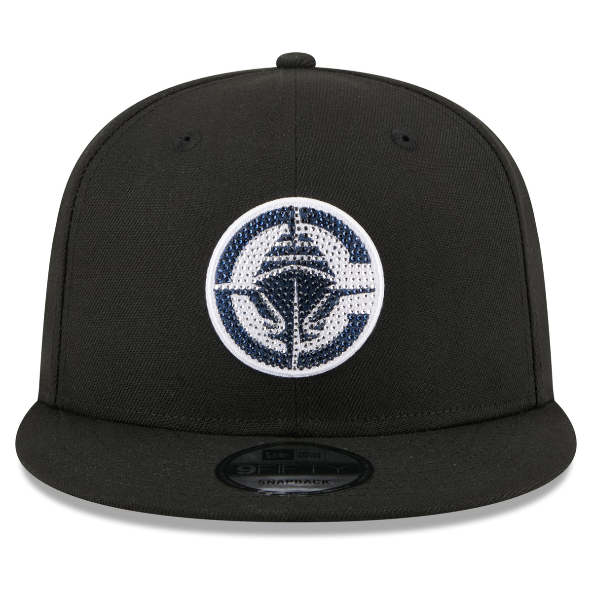 Men's LA Clippers New Era Black 2026 NBA Draft Crystal 9FIFTY Snapback Hat