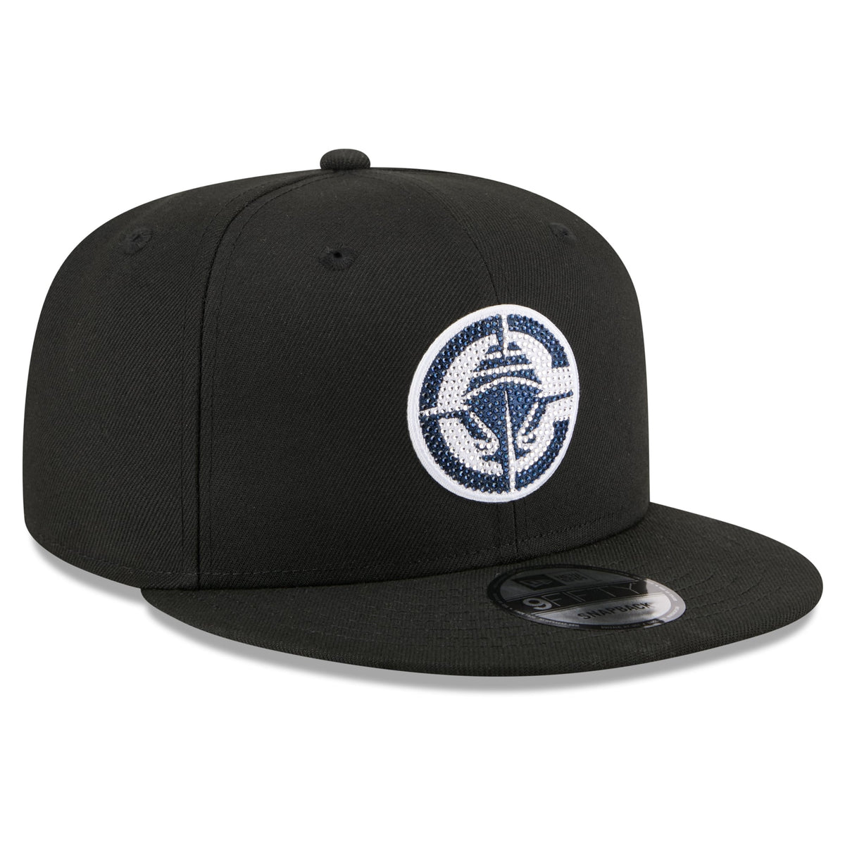 Men's LA Clippers New Era Black 2026 NBA Draft Crystal 9FIFTY Snapback Hat