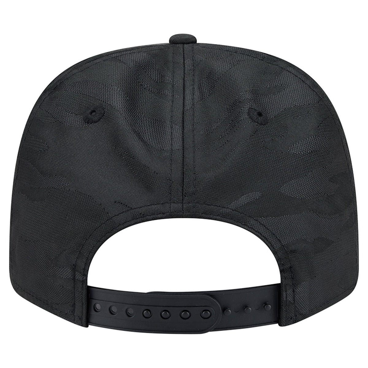 Men's Los Angeles Lakers New Era Black Camo 9SEVENTY Perforated Adjustable Hat
