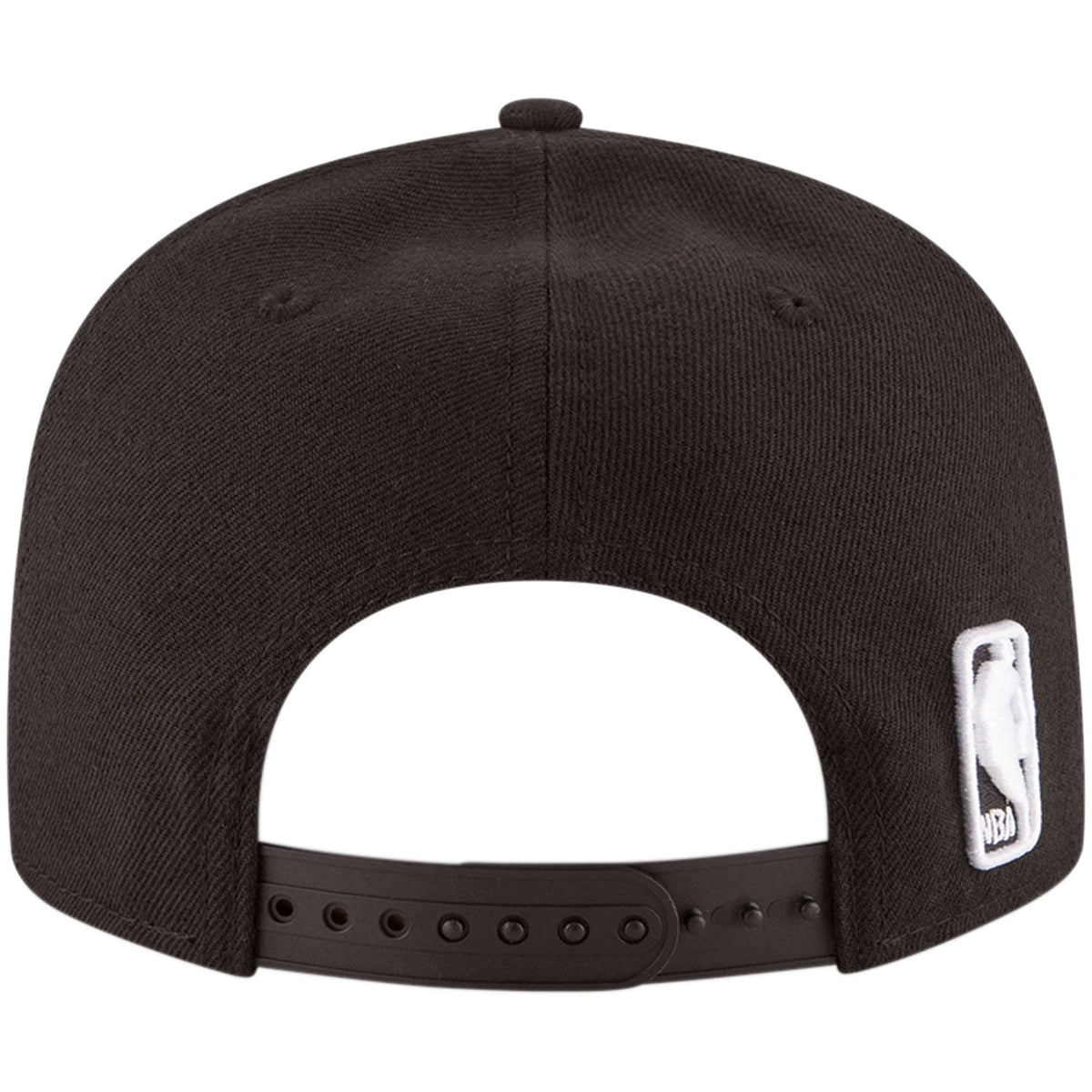 Men's Los Angeles Lakers New Era Black Official Team Color 9FIFTY Snapback Hat