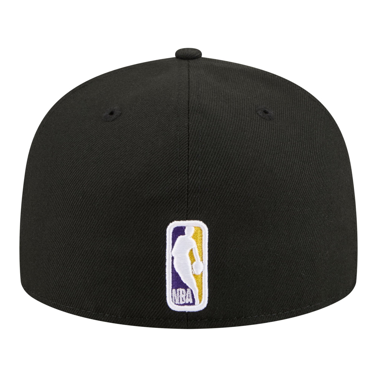 Men's Los Angeles Lakers  New Era Black Team Collage 59FIFTY Fitted Hat
