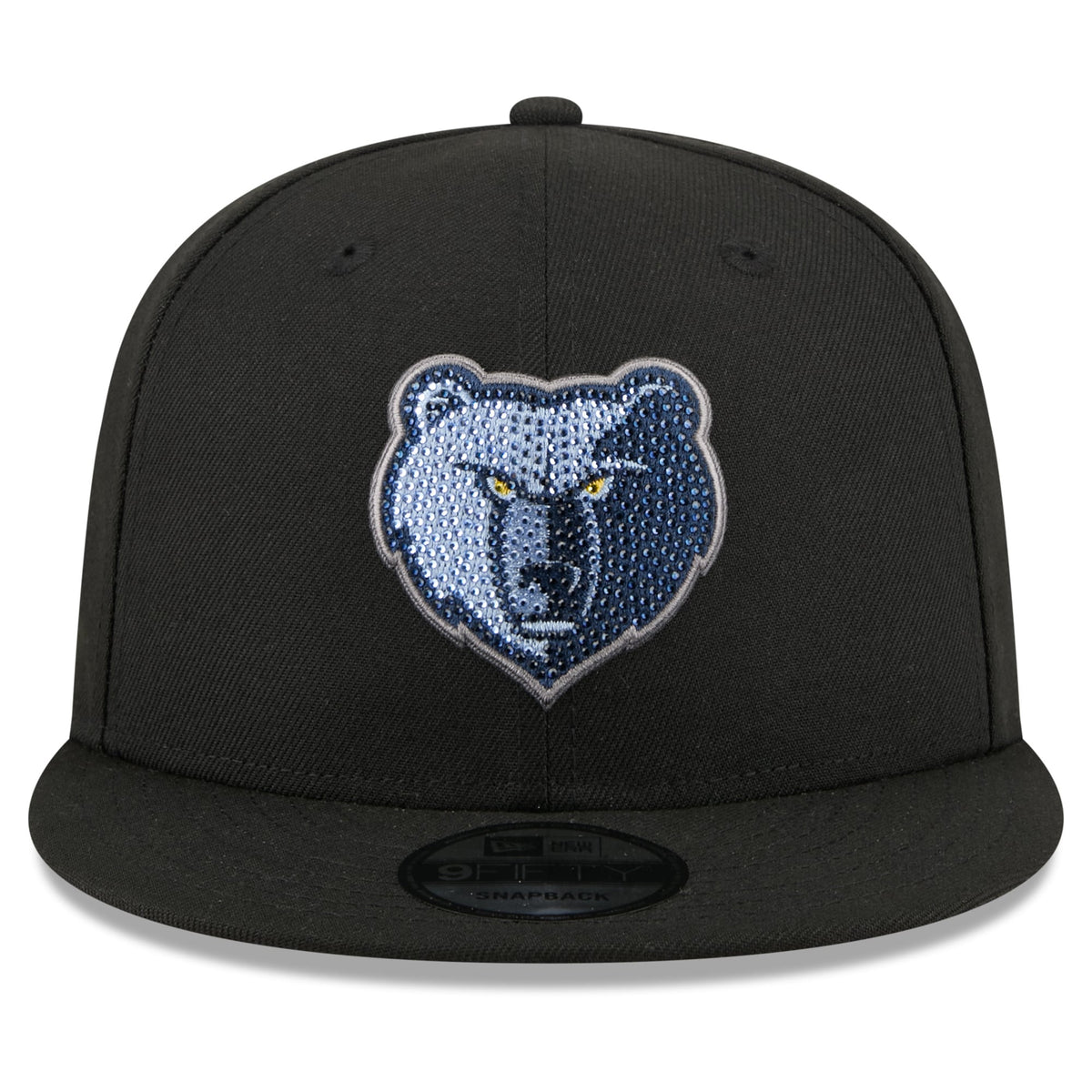 Men's Memphis Grizzlies New Era Black 2026 NBA Draft Crystal 9FIFTY Snapback Hat