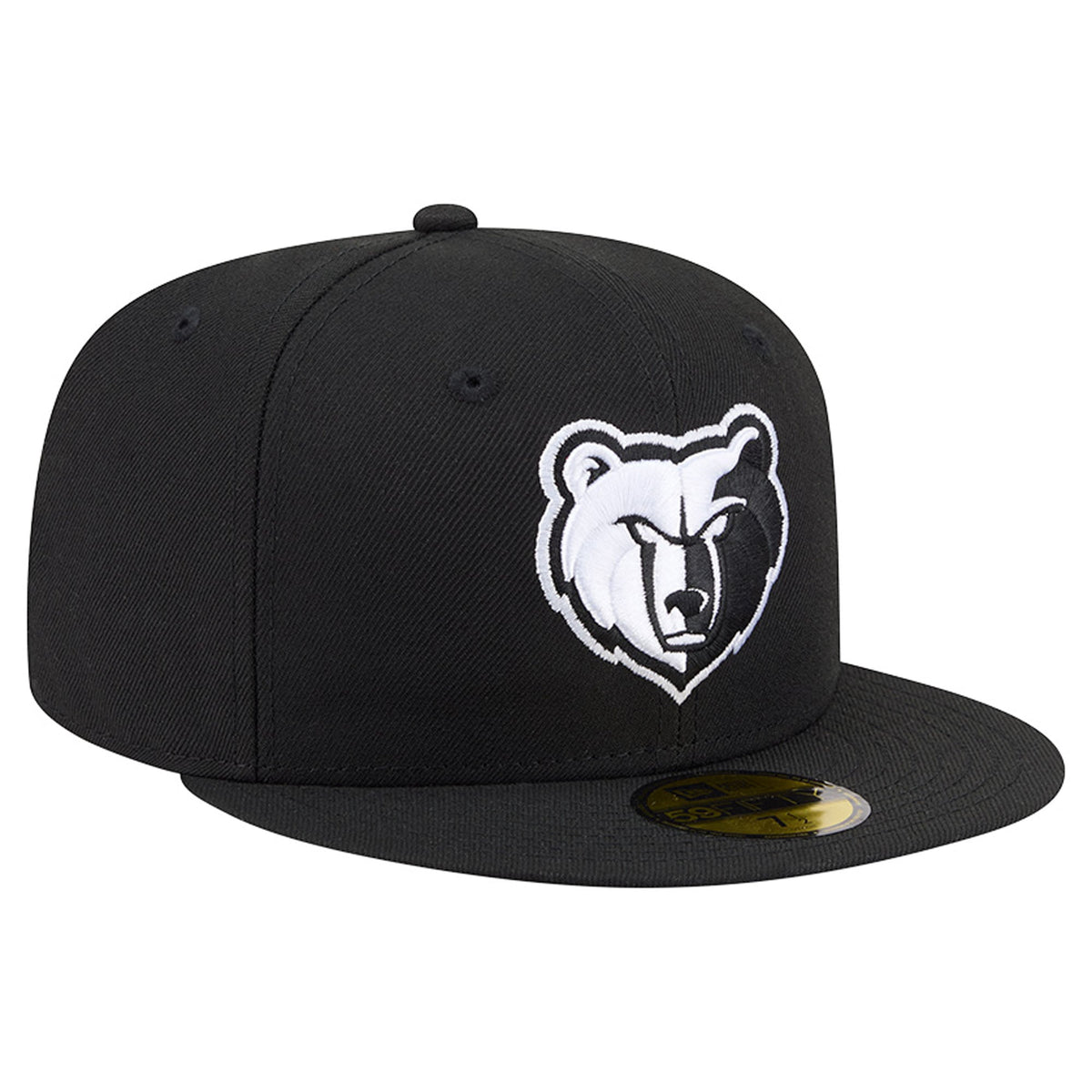 Men's Memphis Grizzlies New Era Black 59FIFTY Fitted Hat