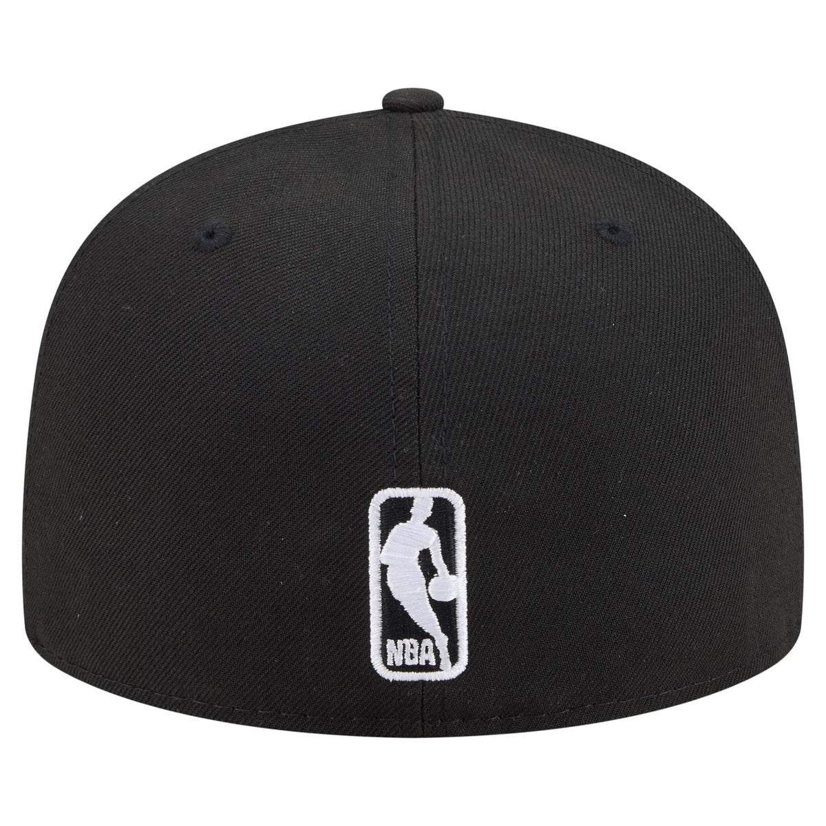 Men's Miami Heat New Era Black Freedom Pre-Curved 59FIFTY Fitted Hat