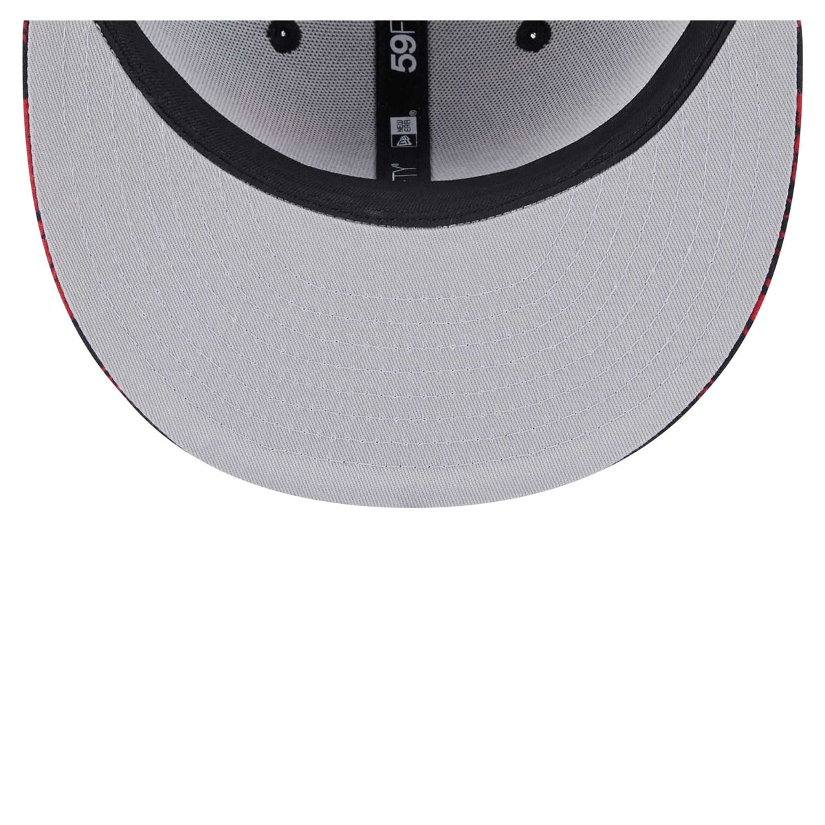 Men's Miami Heat New Era Black Tip-Off 59FIFTY Fitted Hat