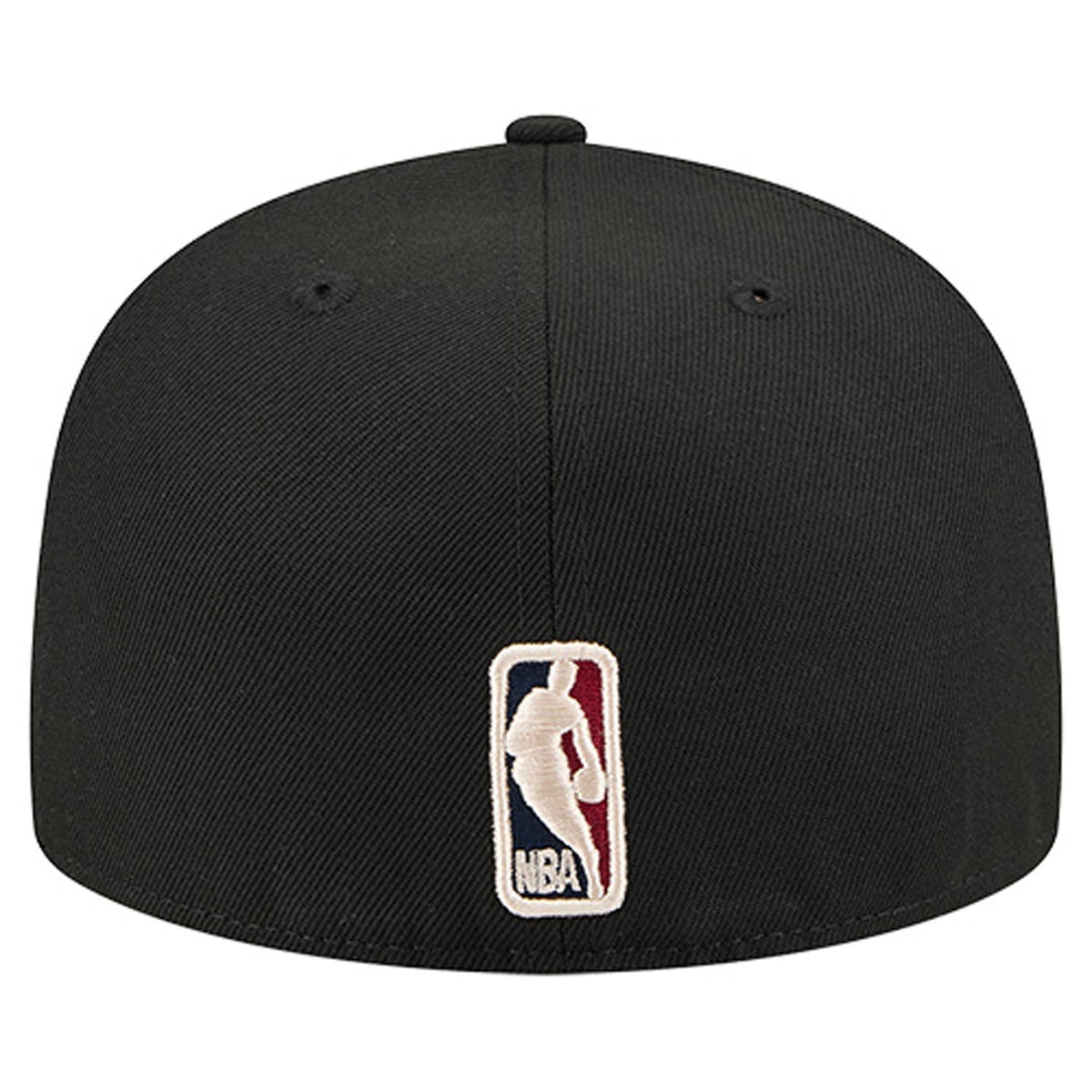 Men's Milwaukee Bucks  New Era Black Core Logo 59FIFTY Fitted Hat