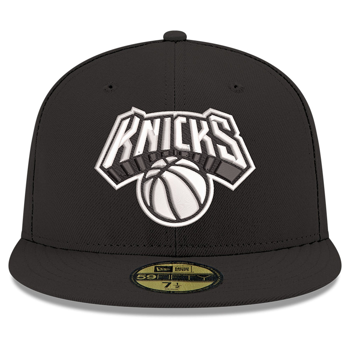 Men's New York Knicks New Era Black 59FIFTY Fitted Hat