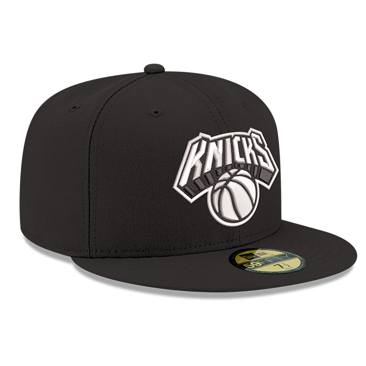 Men's New York Knicks New Era Black 59FIFTY Fitted Hat
