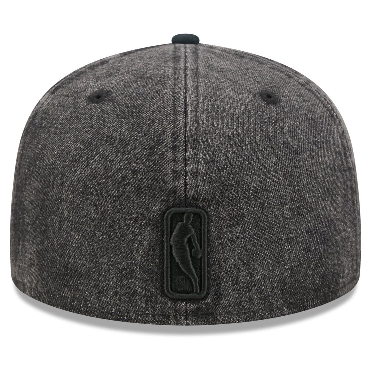 Men's New York Knicks  New Era Black Washed Denim 59FIFTY Fitted Hat