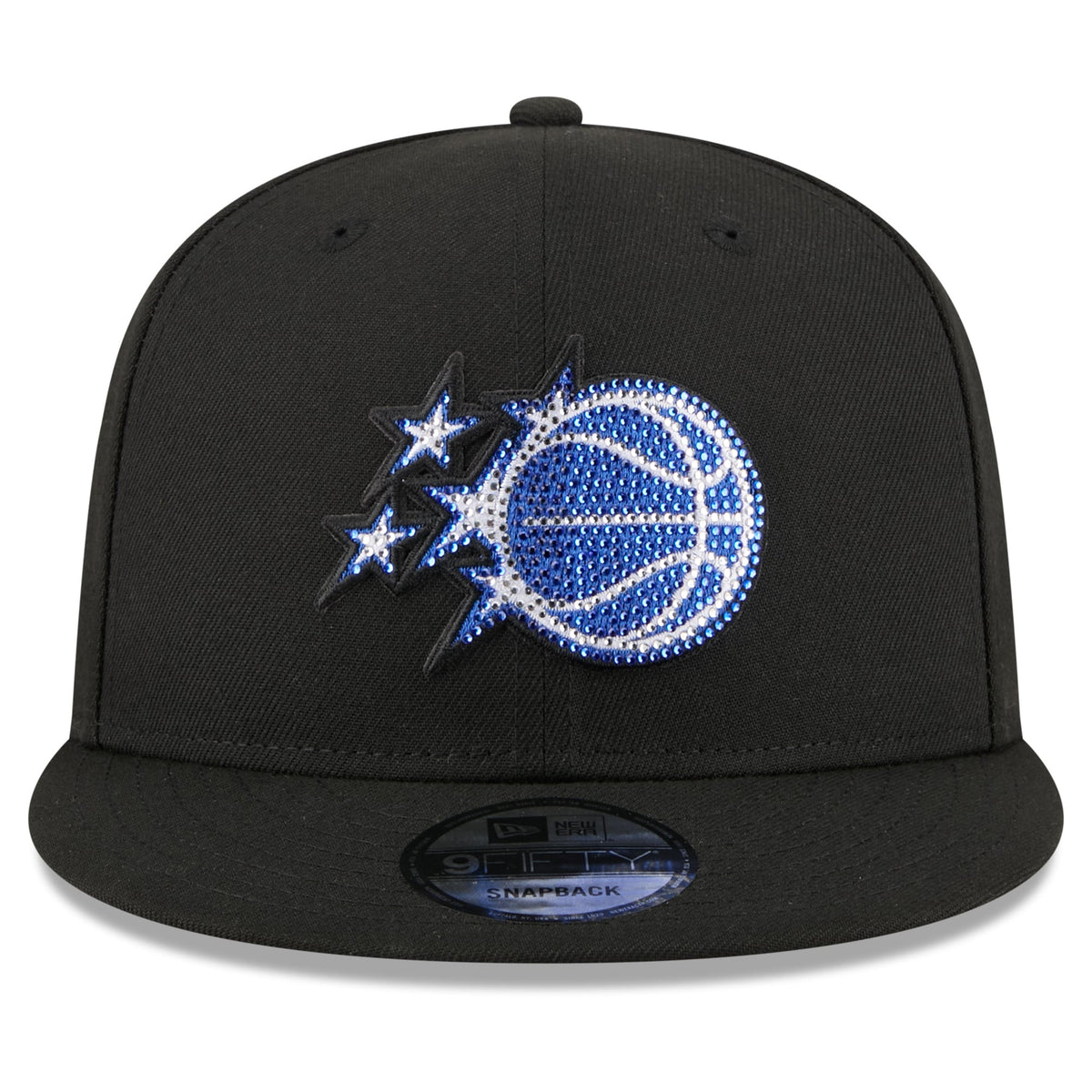 Men's Orlando Magic New Era Black 2026 NBA Draft Crystal 9FIFTY Snapback Hat