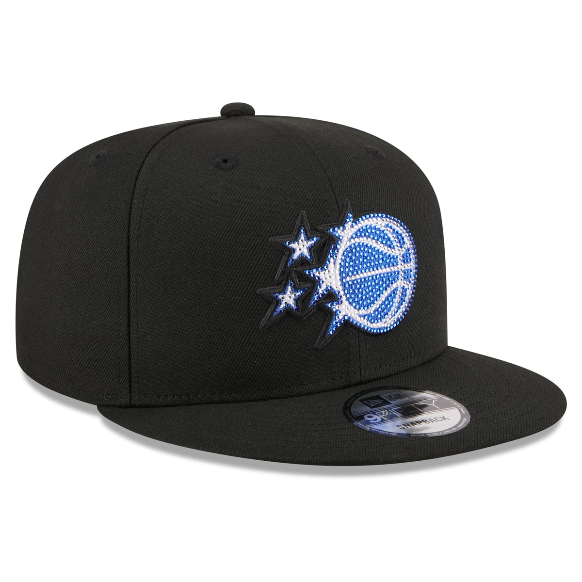 Men's Orlando Magic New Era Black 2026 NBA Draft Crystal 9FIFTY Snapback Hat