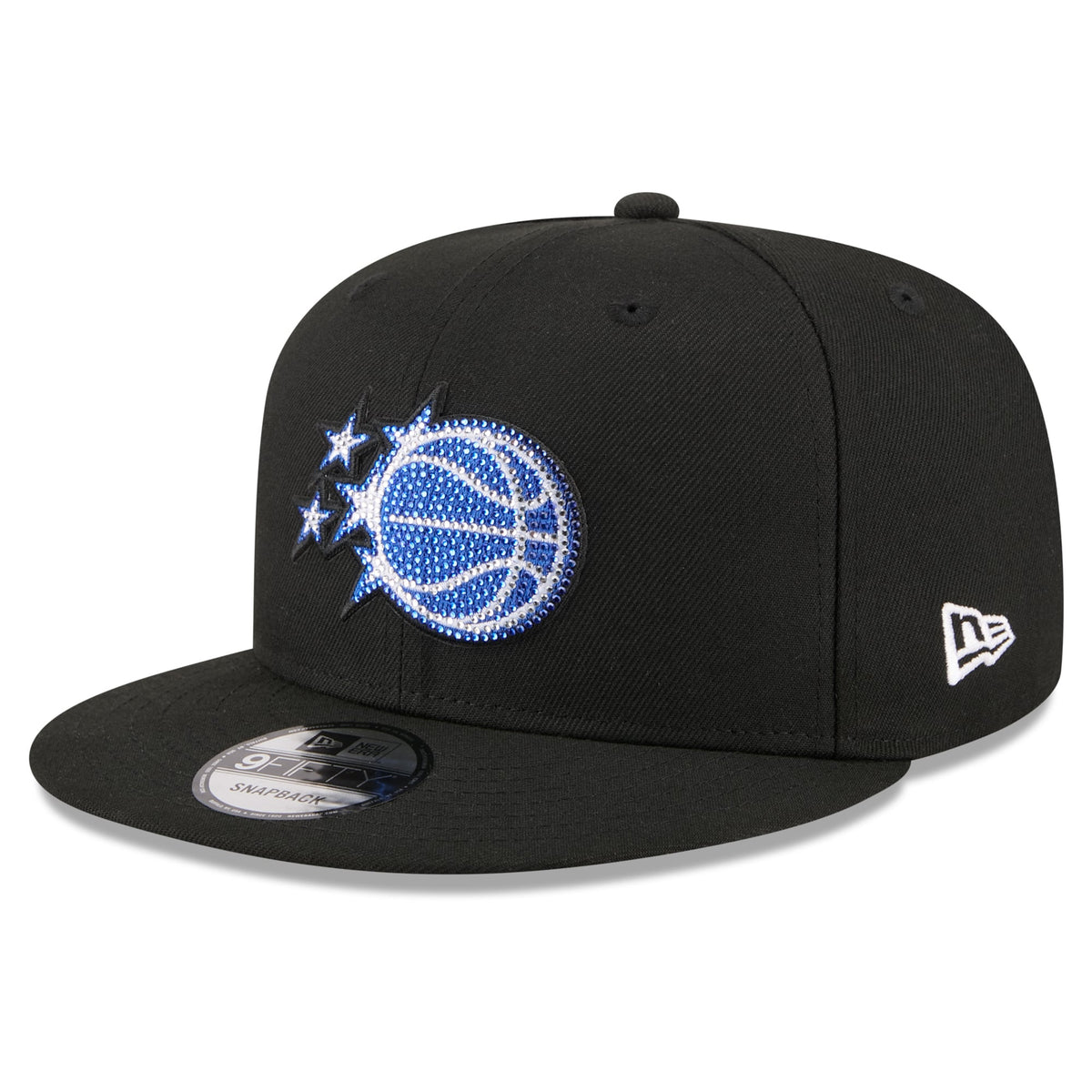 Men's Orlando Magic New Era Black 2026 NBA Draft Crystal 9FIFTY Snapback Hat