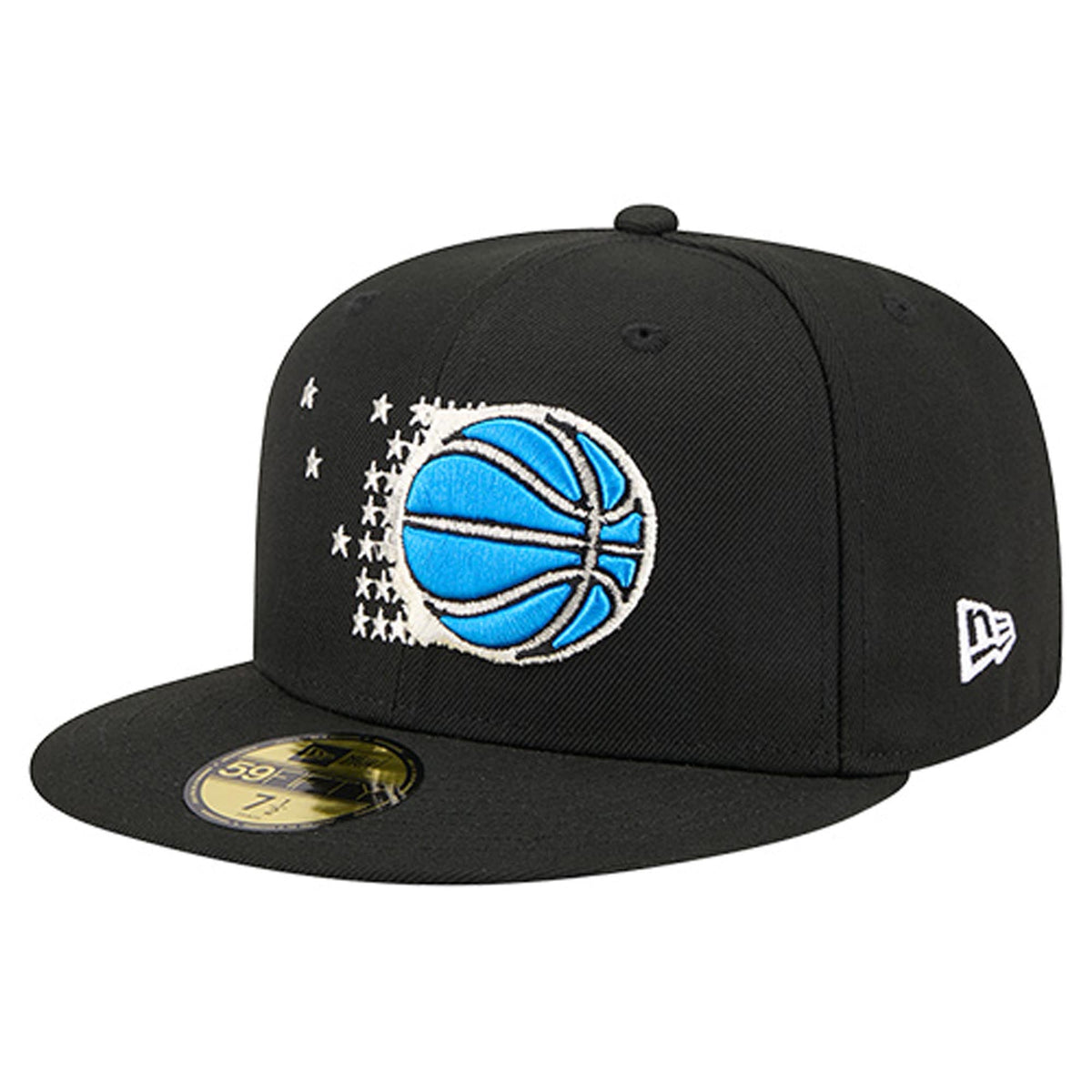 Men's Orlando Magic  New Era Black Core Logo 59FIFTY Fitted Hat