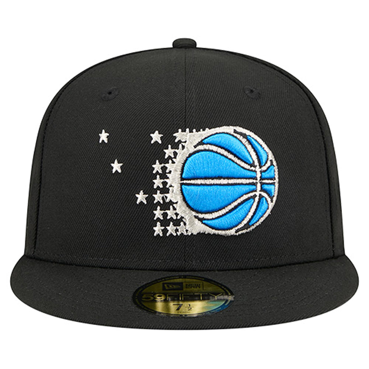Men's Orlando Magic  New Era Black Core Logo 59FIFTY Fitted Hat