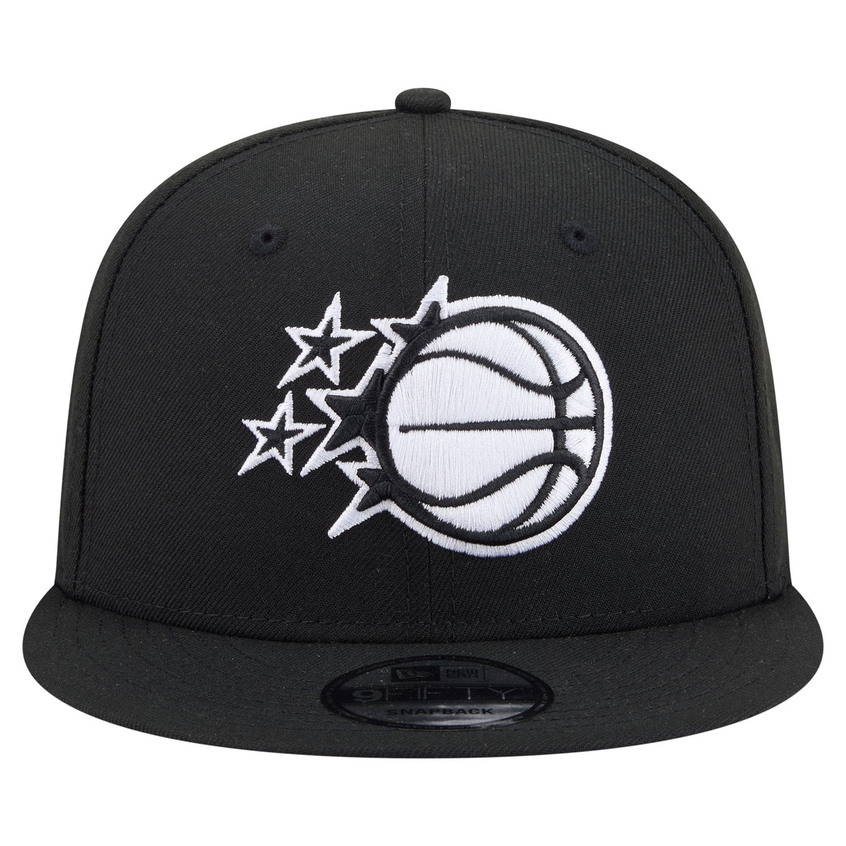 Men's Orlando Magic  New Era Black Team 9FIFTY Snapback Hat