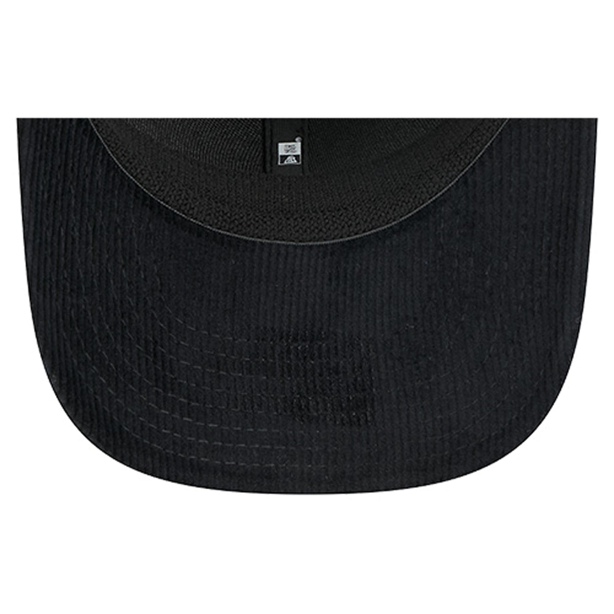 Men's Philadelphia 76ers  New Era Black Quilted 9SEVENTY Trucker Adjustable Hat