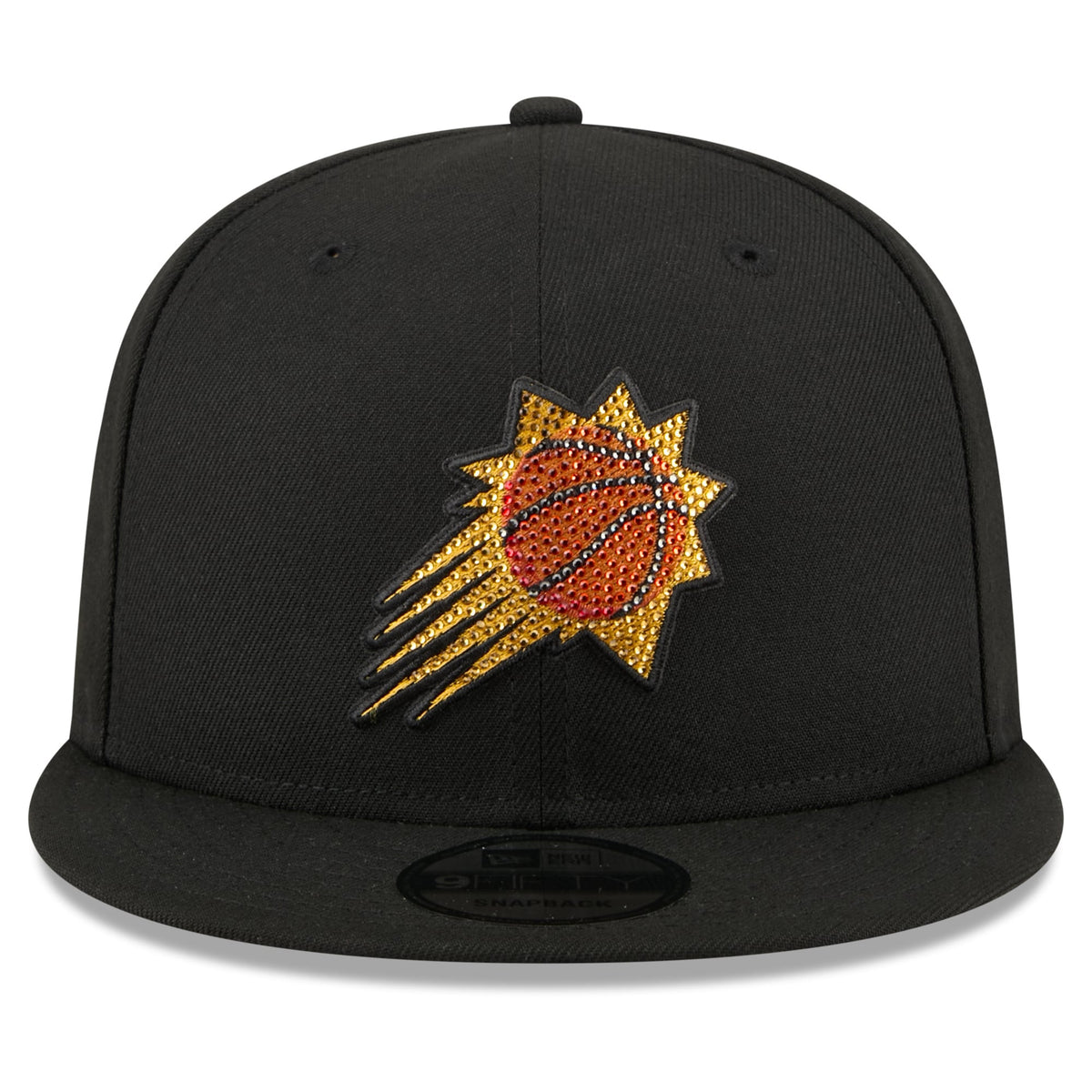 Men's Phoenix Suns New Era Black 2026 NBA Draft Crystal 9FIFTY Snapback Hat
