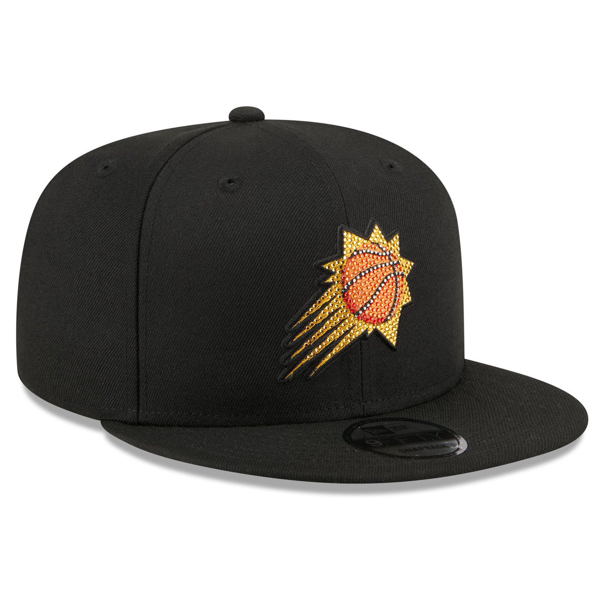 Men's Phoenix Suns New Era Black 2026 NBA Draft Crystal 9FIFTY Snapback Hat