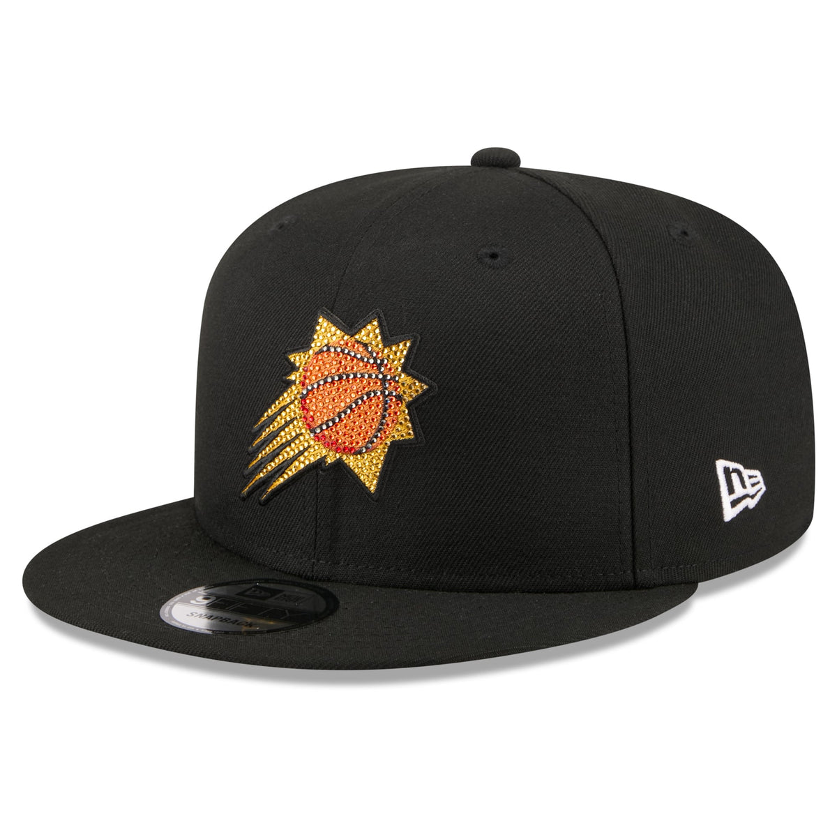Men's Phoenix Suns New Era Black 2026 NBA Draft Crystal 9FIFTY Snapback Hat