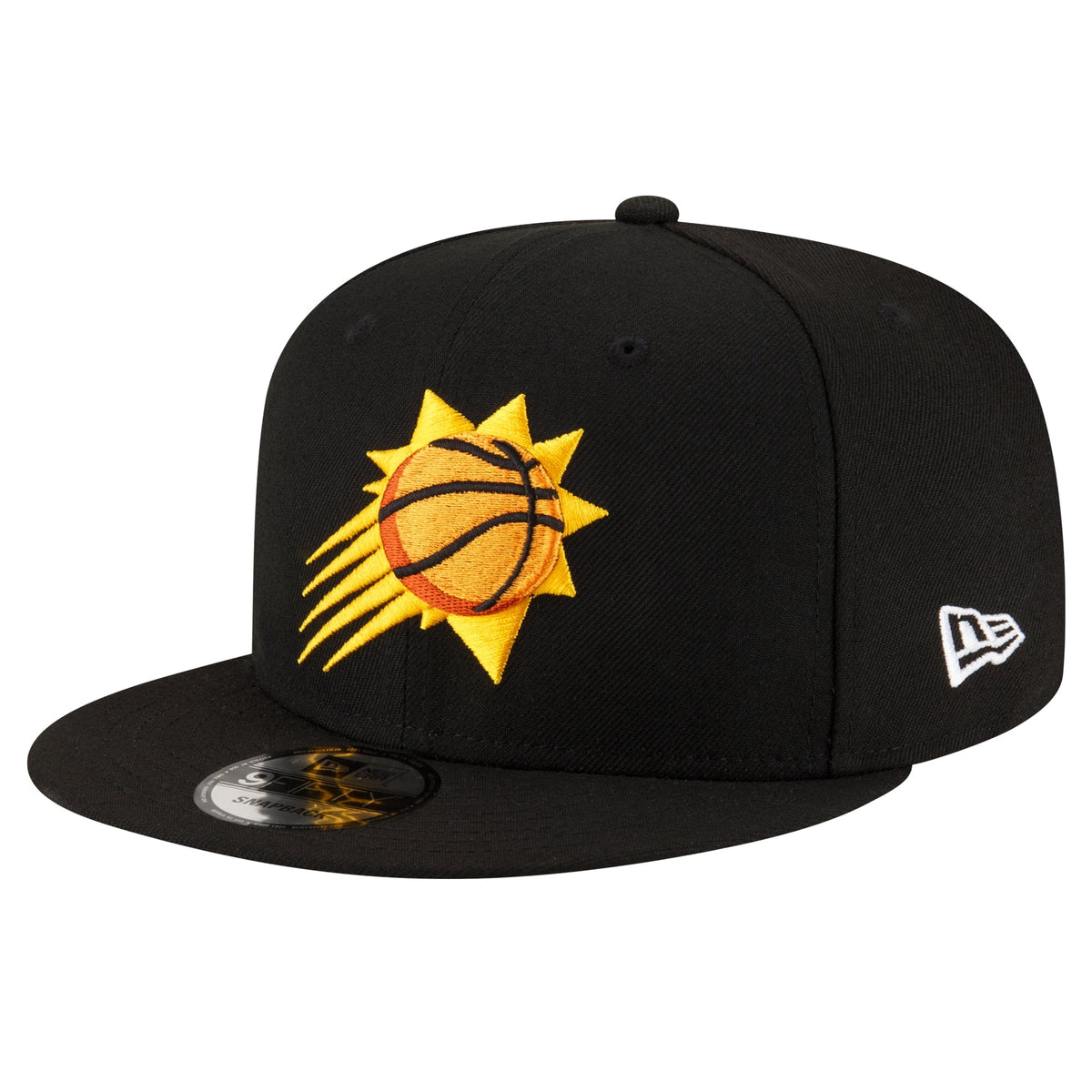 Men's Phoenix Suns New Era Black 9FIFTY Snapback Hat