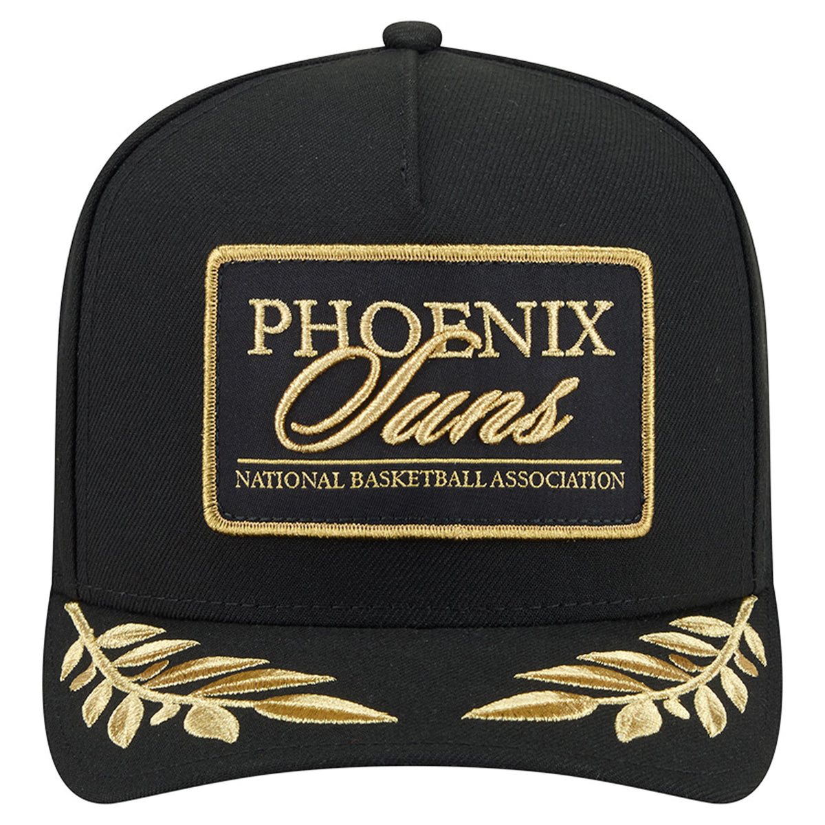 Men's Phoenix Suns  New Era Black Golden 9FIFTY Snapback Hat