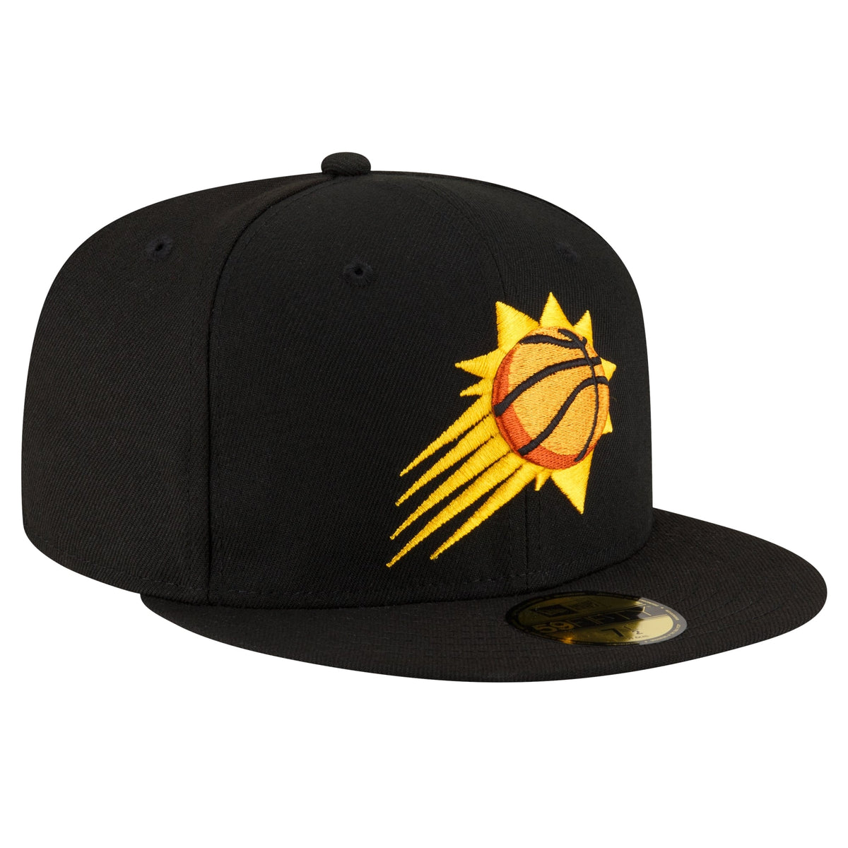 Men's Phoenix Suns New Era Black Team 59FIFTY Fitted Hat