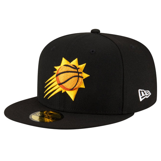 Men's Phoenix Suns New Era Black Team 59FIFTY Fitted Hat