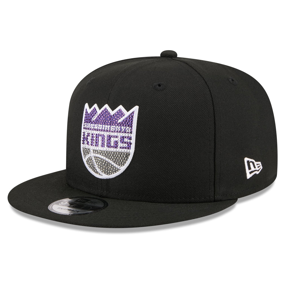 Men's Sacramento Kings New Era Black 2026 NBA Draft Crystal 9FIFTY Snapback Hat