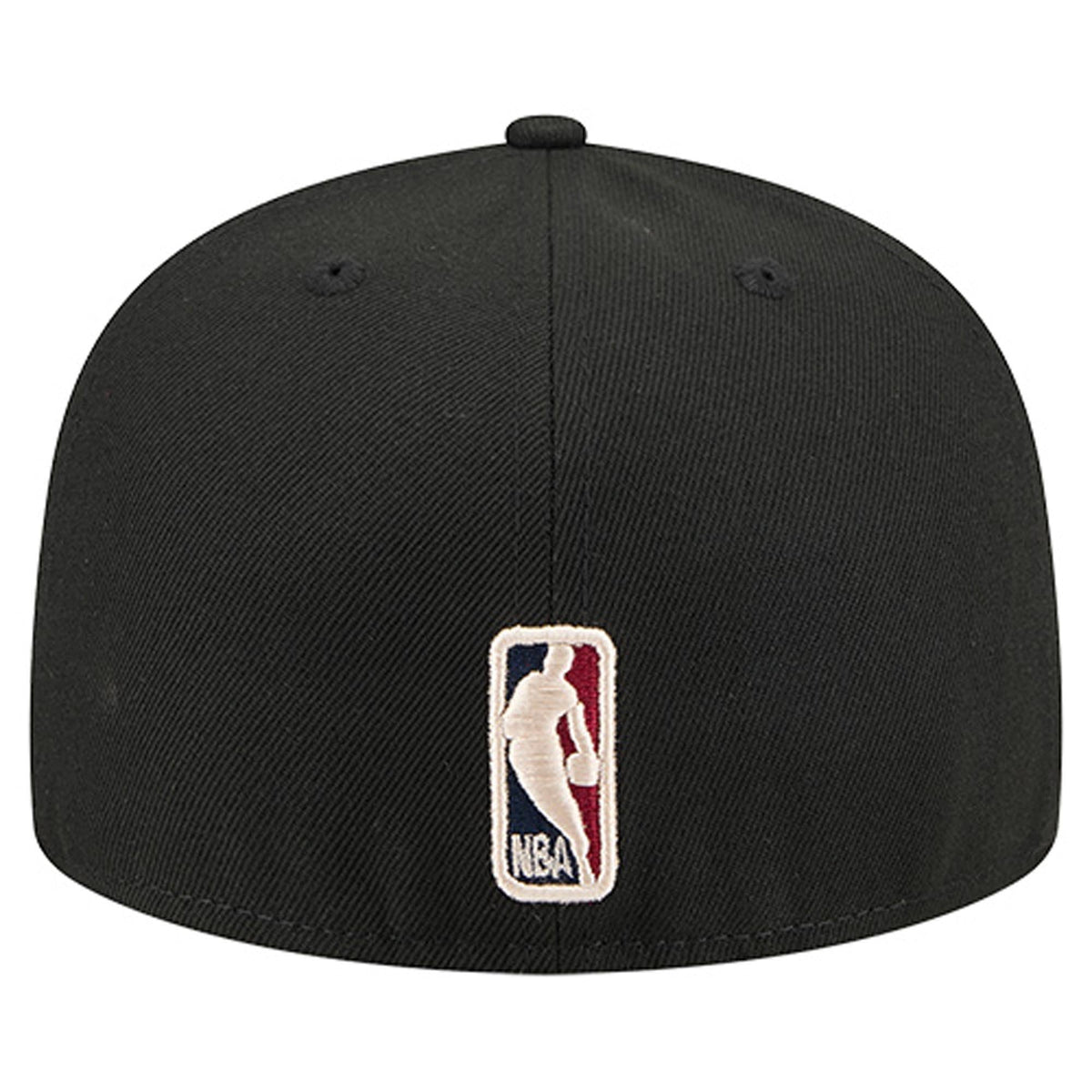 Men's Sacramento Kings  New Era Black Core Logo 59FIFTY Fitted Hat