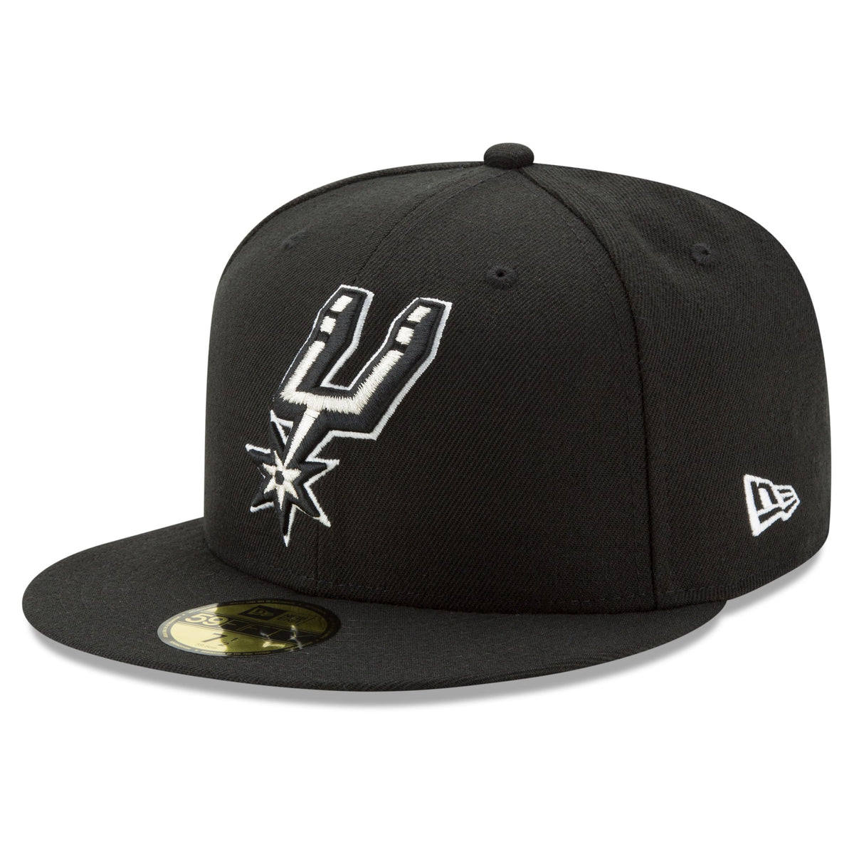 Men's San Antonio Spurs New Era Black 2026 NBA Finals Side Patch 59FIFTY Fitted Hat
