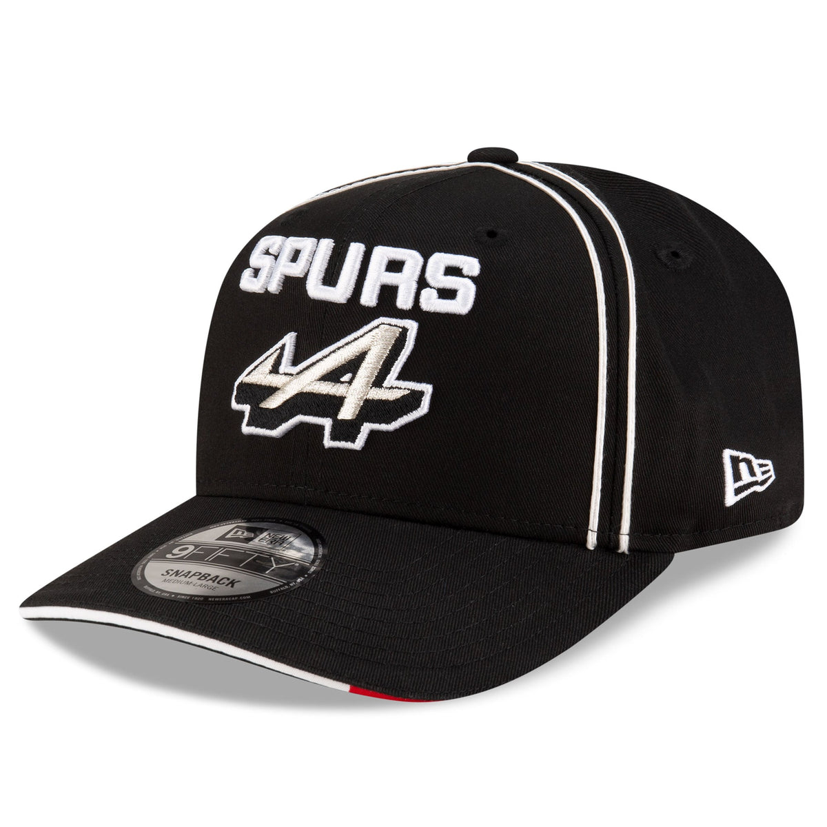 Men's San Antonio Spurs x Alpine New Era Black 9FIFTY Snapback Hat