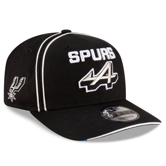Men's San Antonio Spurs x Alpine New Era Black 9FIFTY Snapback Hat