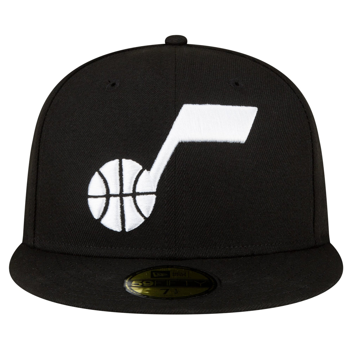 Men's Utah Jazz New Era Black 59FIFTY Fitted Hat