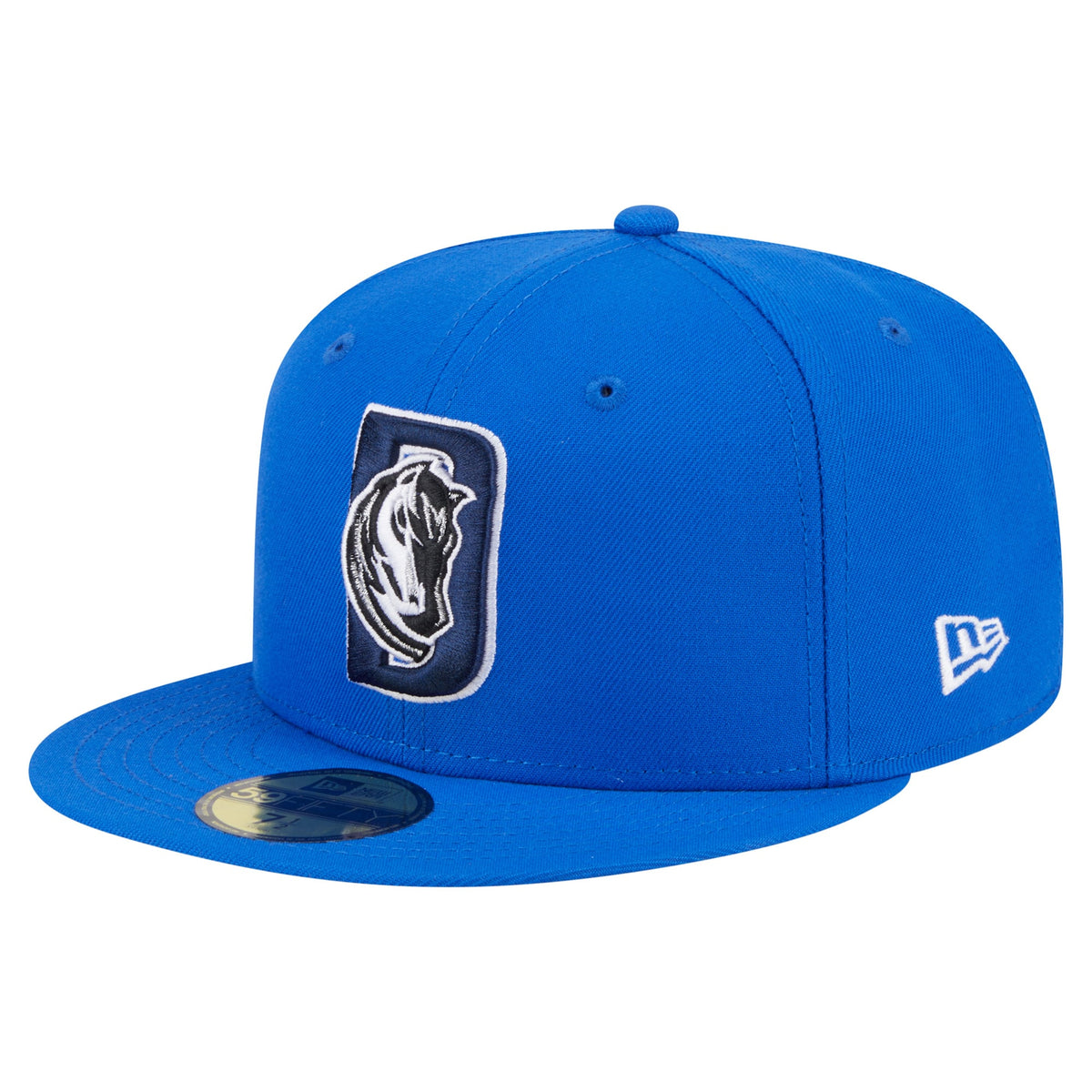 Men's Dallas Mavericks  New Era Blue Deceptor 59FIFTY Fitted Hat