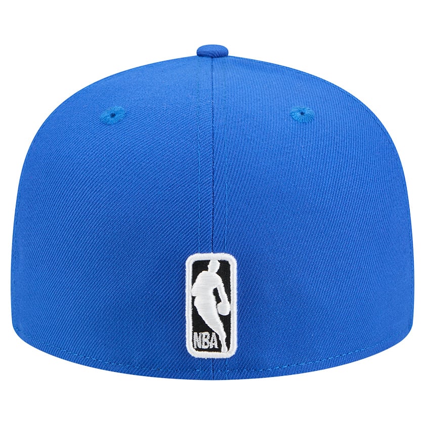 Men's Dallas Mavericks  New Era Blue Tri-Hit 59Fifty Fitted Hat