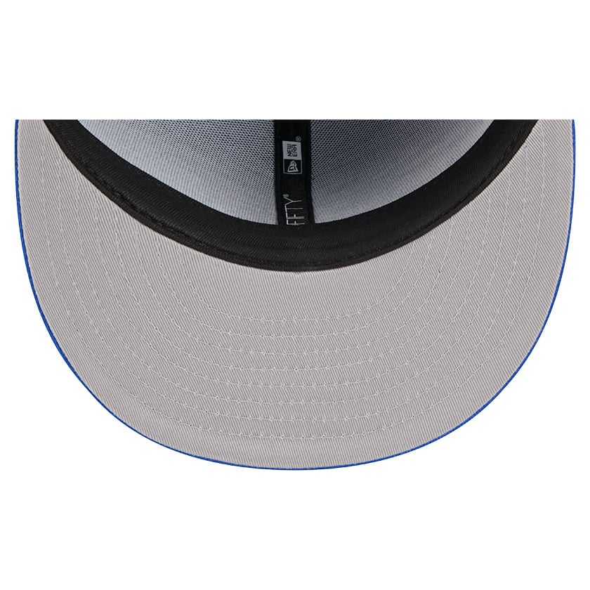 Men's Dallas Mavericks  New Era Blue Tri-Hit 59Fifty Fitted Hat