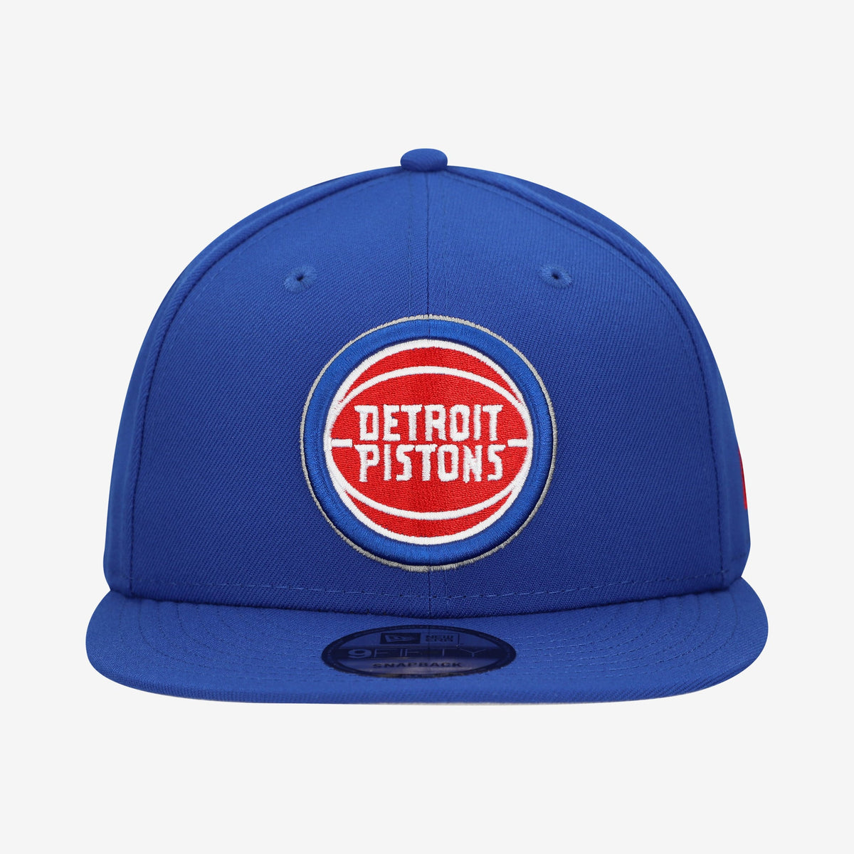 Men's Detroit Pistons  New Era Blue Team 9FIFTY Snapback Hat