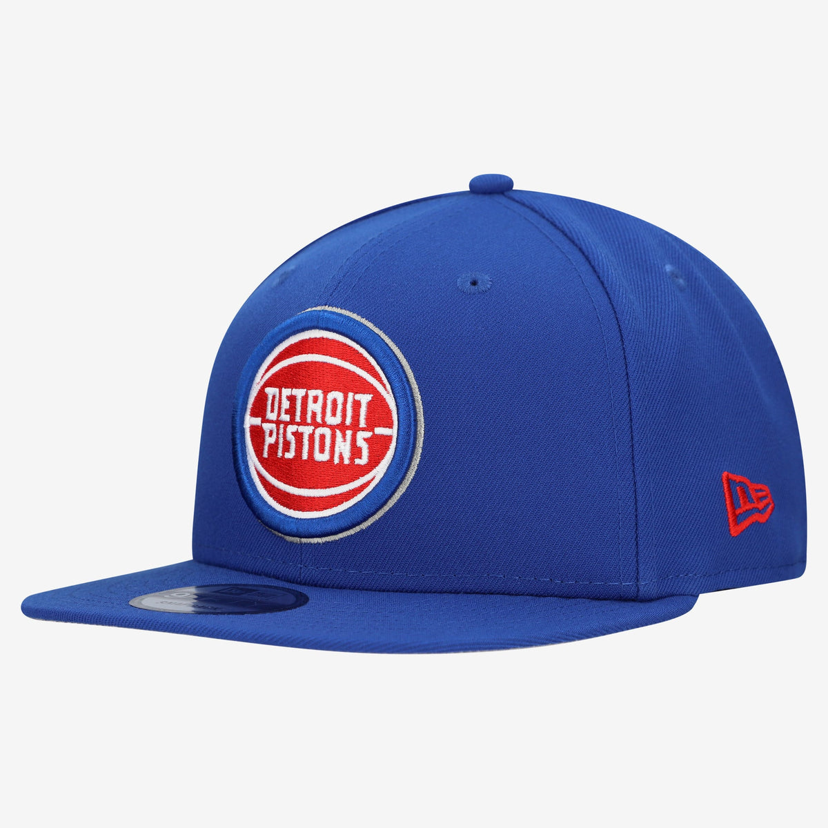 Men's Detroit Pistons  New Era Blue Team 9FIFTY Snapback Hat