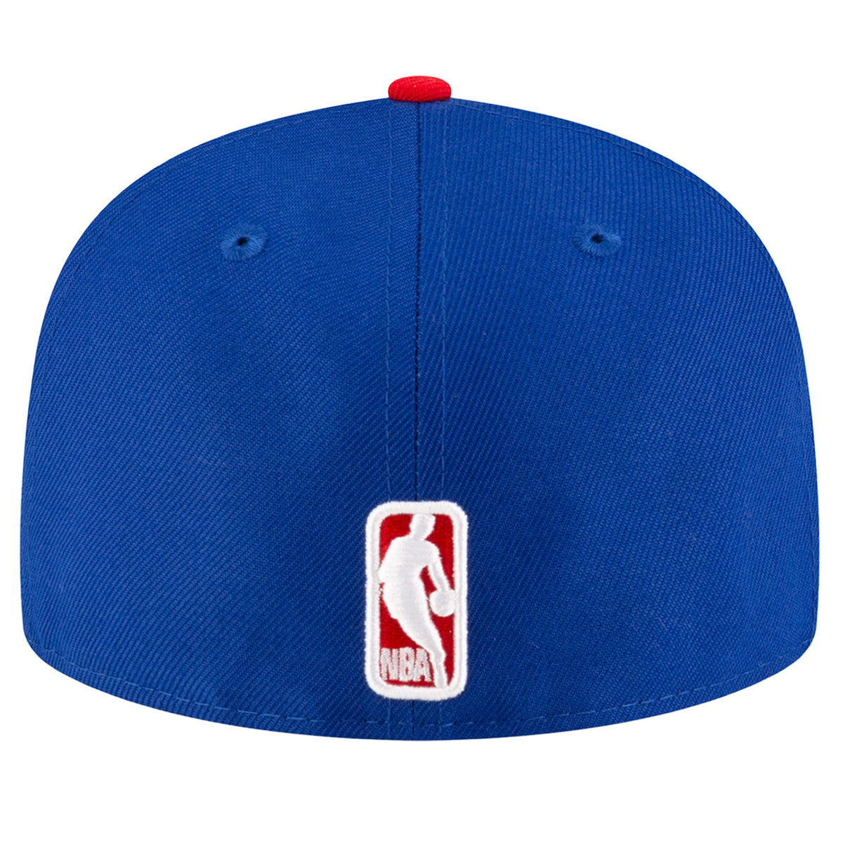 Men's Detroit Pistons  New Era Blue Two-Tone 59FIFTY Fitted Hat