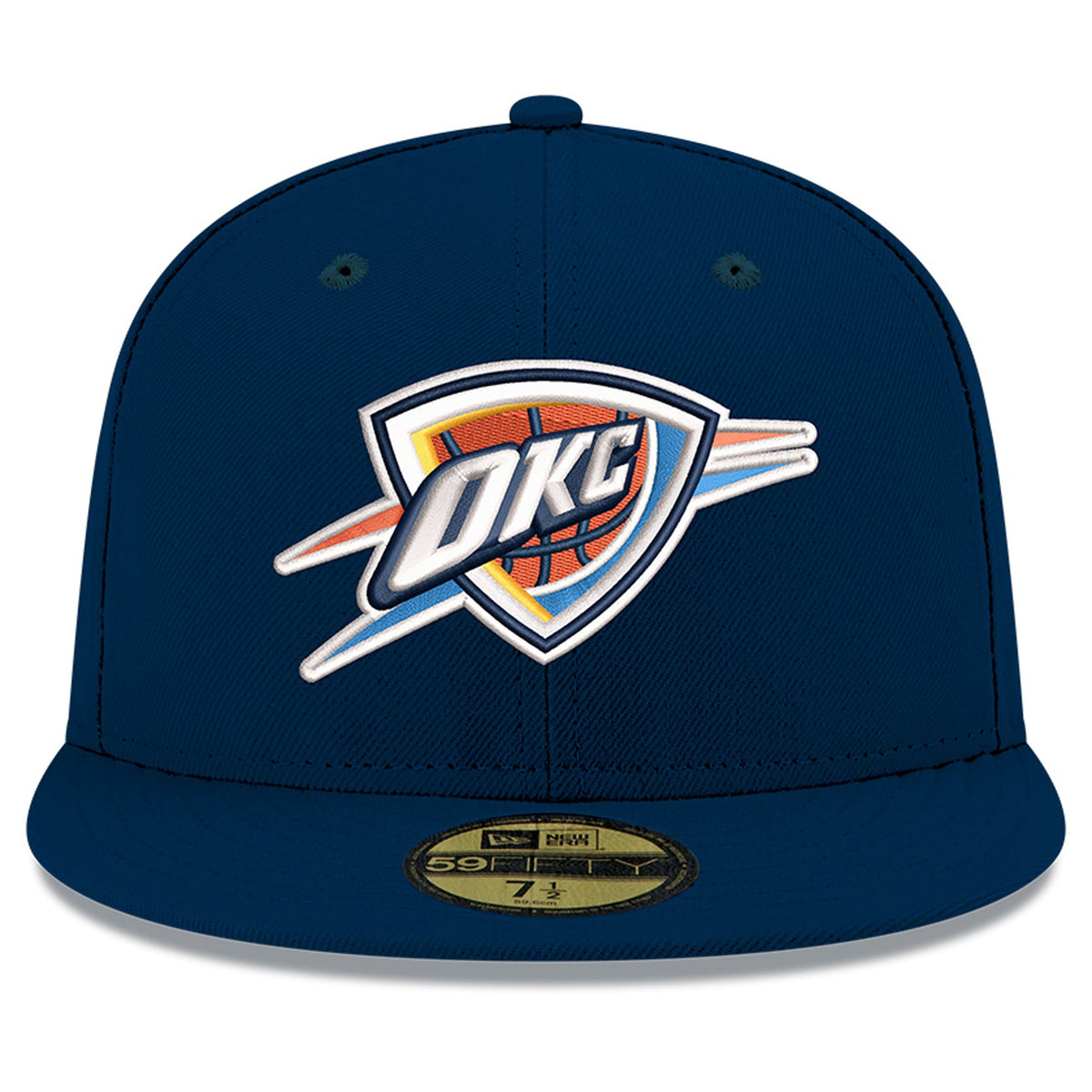 Men's Oklahoma City Thunder  New Era Blue Team 59FIFTY Fitted Hat