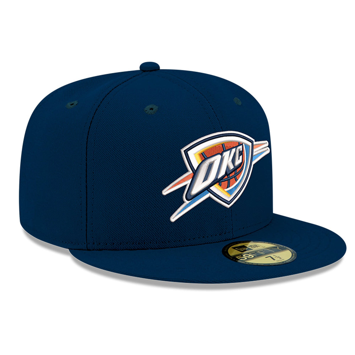 Men's Oklahoma City Thunder  New Era Blue Team 59FIFTY Fitted Hat