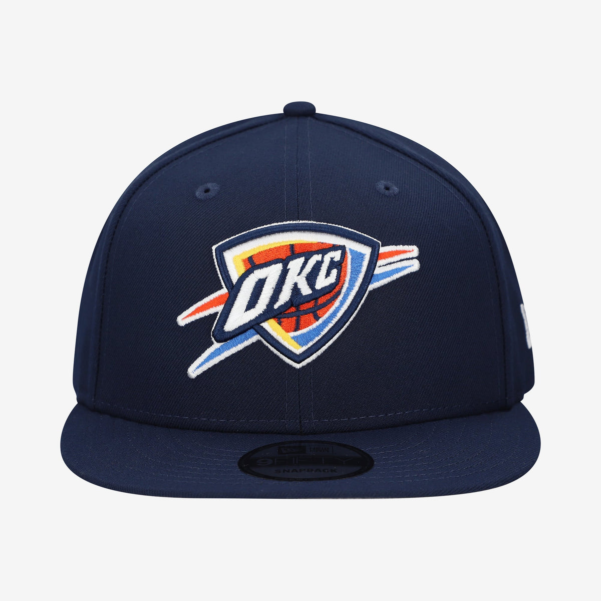 Men's Oklahoma City Thunder  New Era Blue Team 9FIFTY Snapback Hat