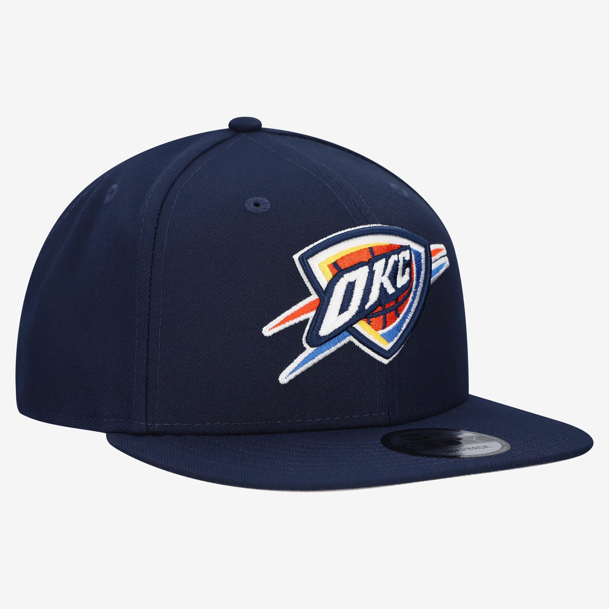Men's Oklahoma City Thunder  New Era Blue Team 9FIFTY Snapback Hat