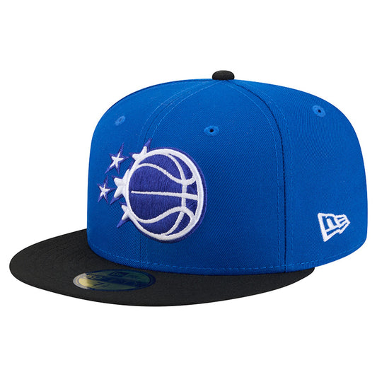 Men's Orlando Magic New Era Blue Two-Tone 59FIFTY Fitted Hat
