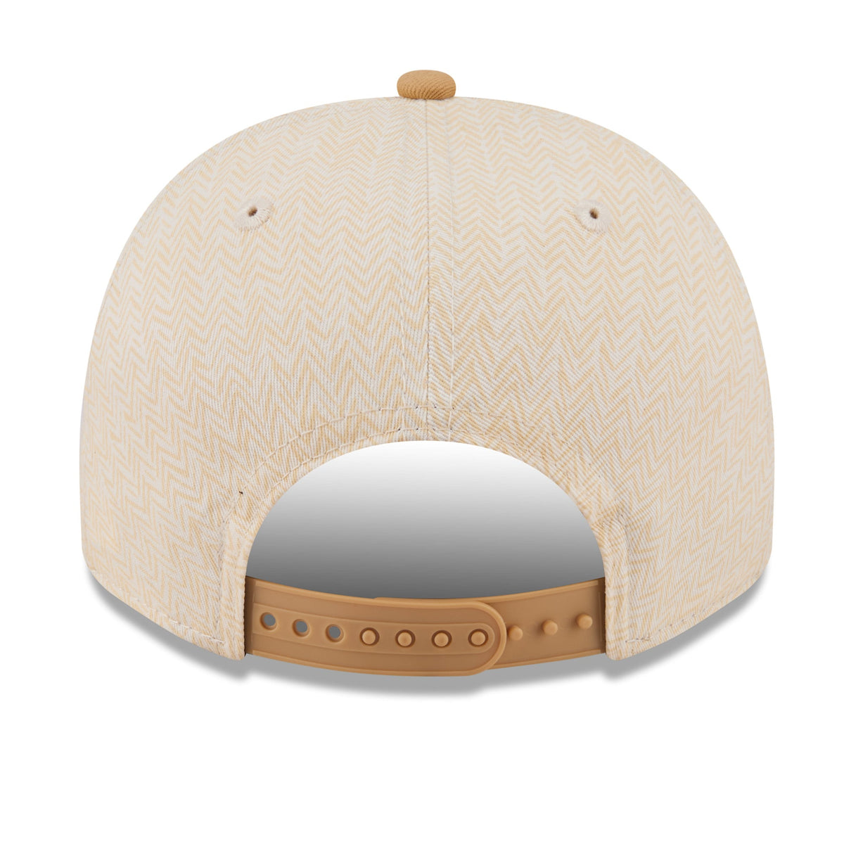 Men's Boston Celtics  New Era Cream Herringbone 9FIFTY A-Frame Snapback Hat